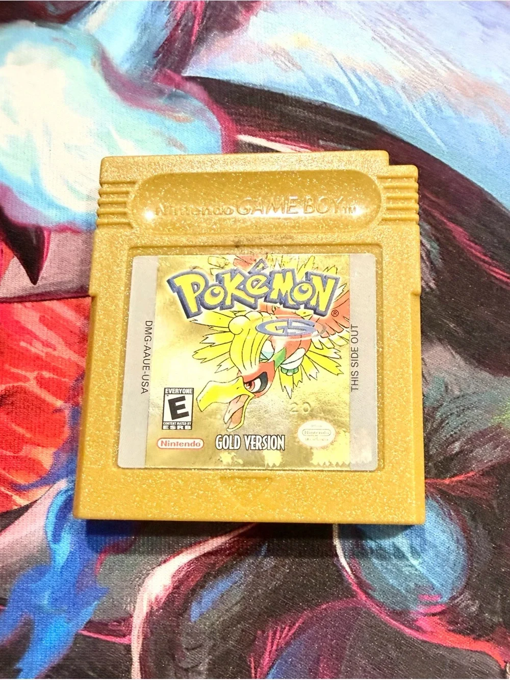 Pokemon Gold Version Game Boy Game